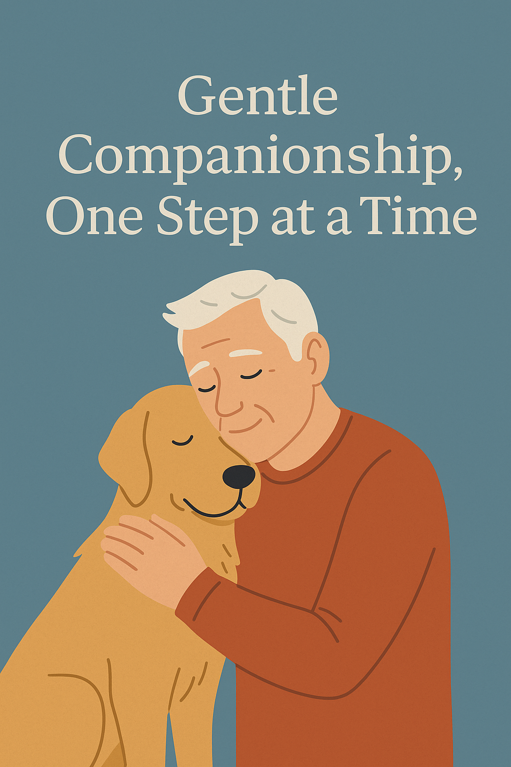 gentle dog breeds image for older adults