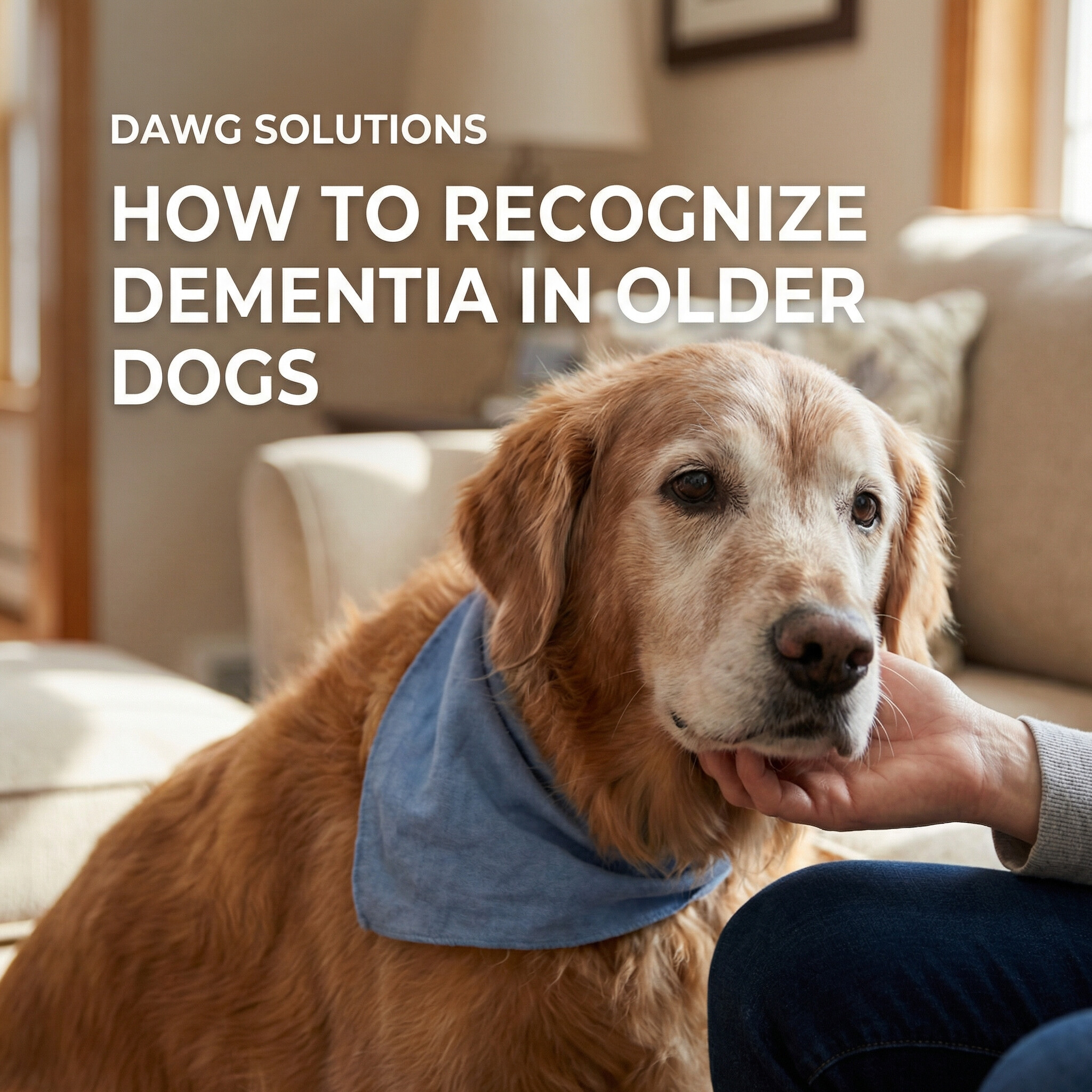 how to recognize dementia in older dogs warning signs