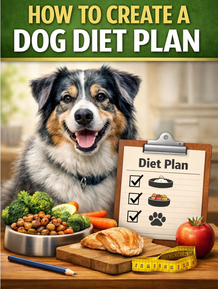 how to create a dog diet plan