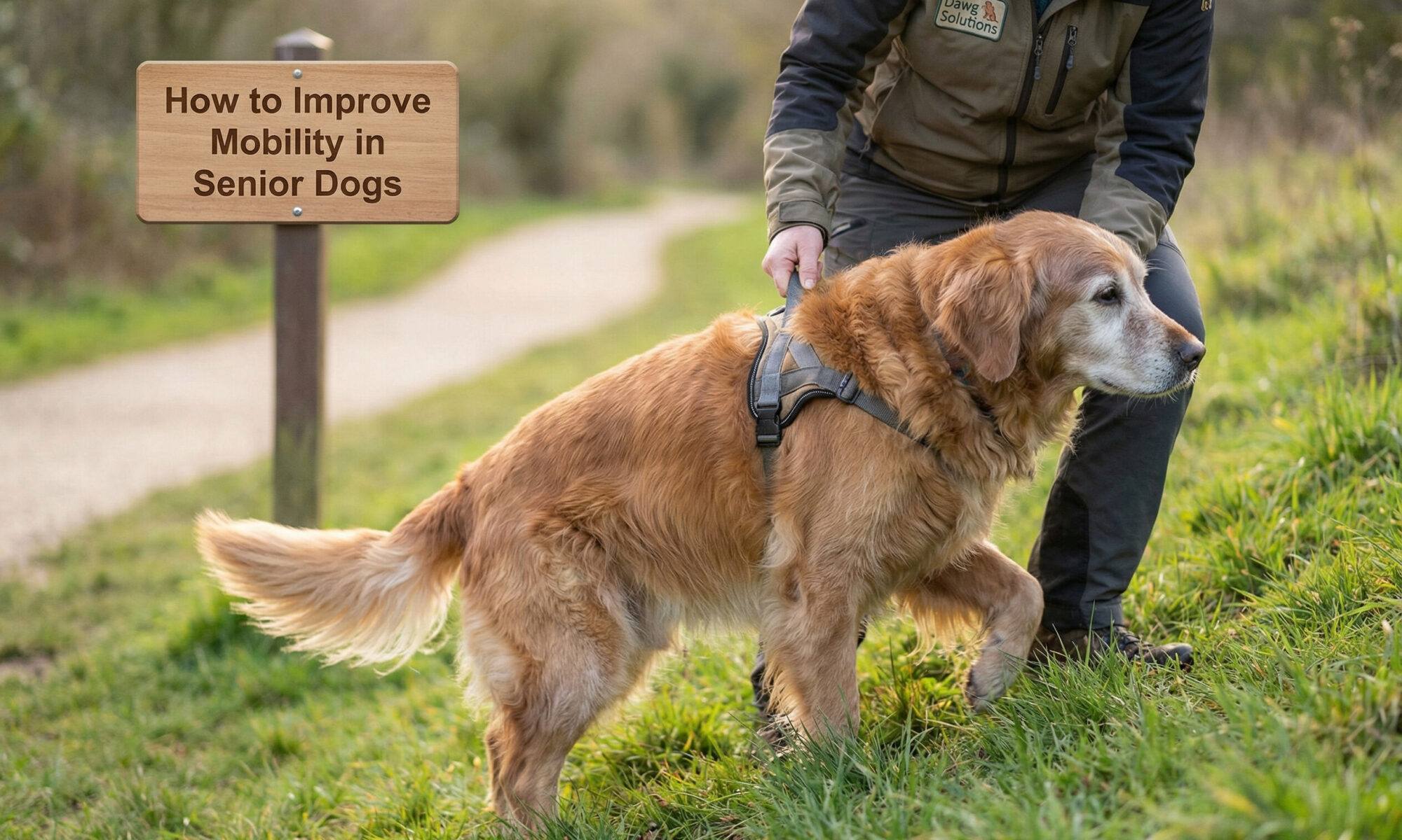 how to improve modility in senior dogs