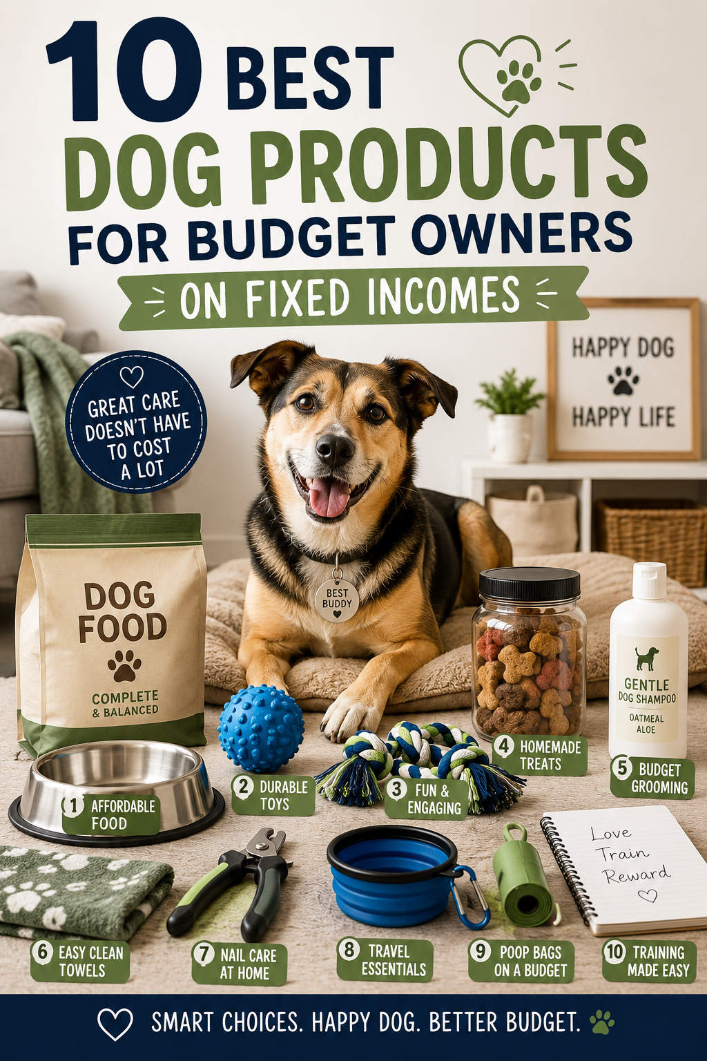 10 best dog products for budget owners on fixed incomes