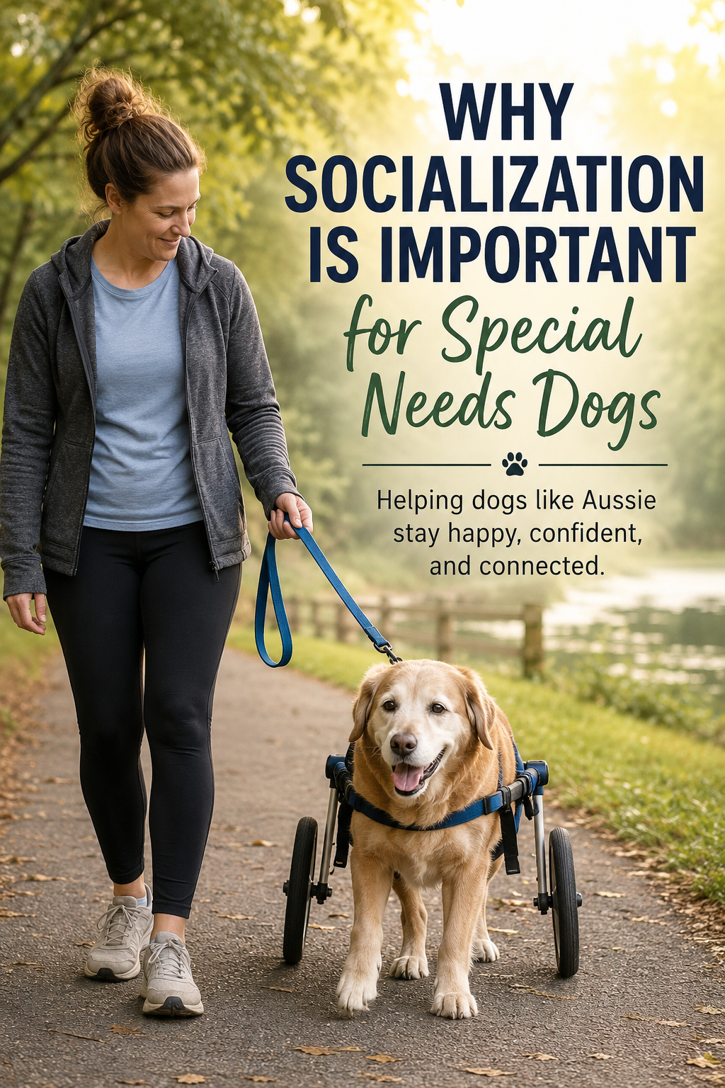 why is socialization important for special needs dogs